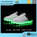 Mens Flashing Lace-Up Running Shoe Light Up Shoes For Adults